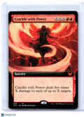 2021 Magic: TG—Crackle with Power (Extended Art) #308 STX—Mythic Nonfoil
