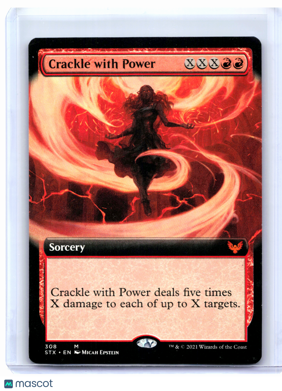2021 Magic: The Gathering—Crackle with Power #308 STX—Mythic Nonfoil