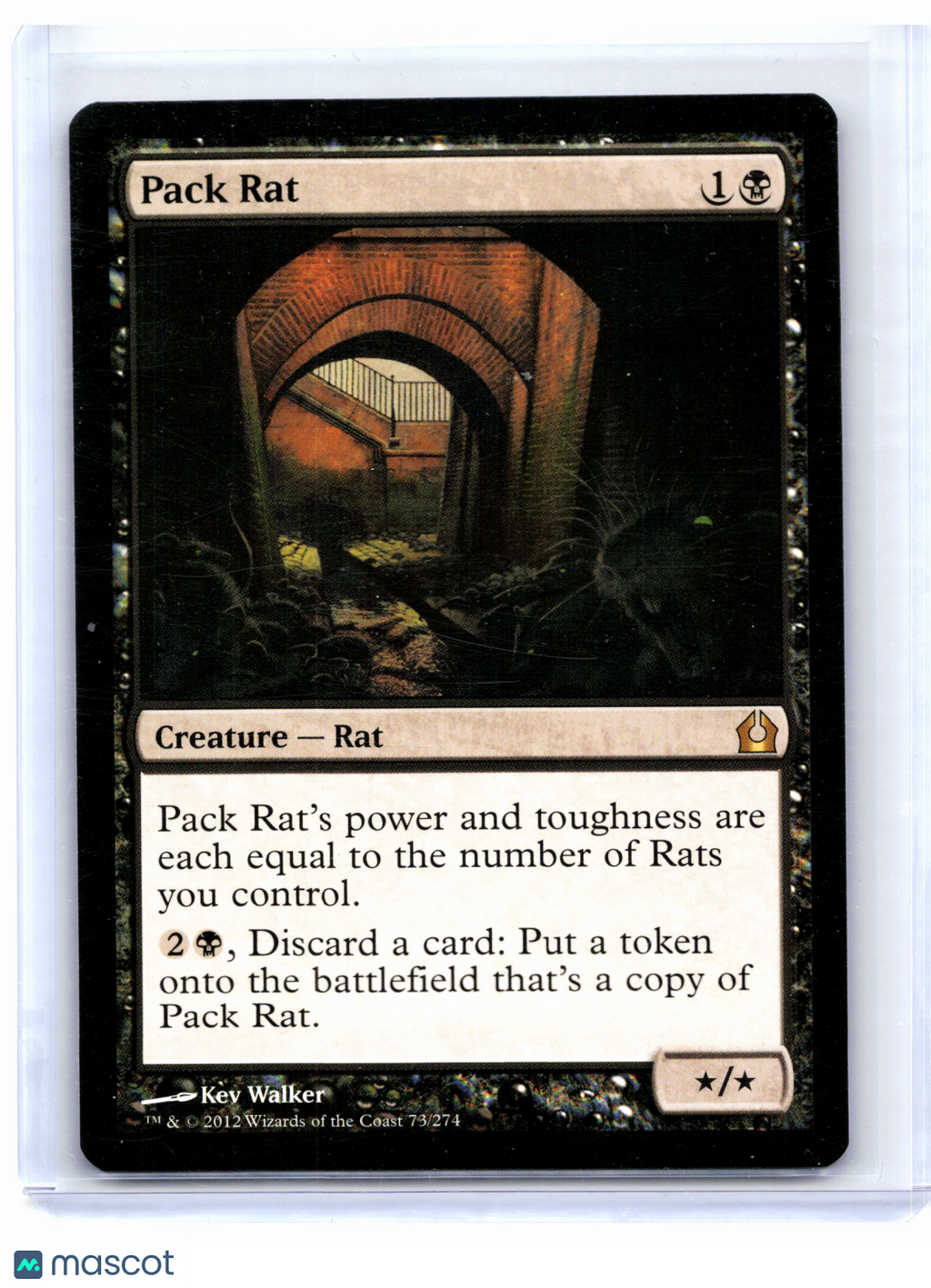 2012 Magic: The Gathering—Pack Rat #73 Return to Ravnica—Rare Nonfoil