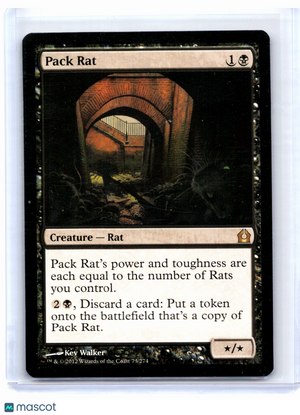 2012 Magic: The Gathering—Pack Rat #73 Return to Ravnica—Rare Nonfoil