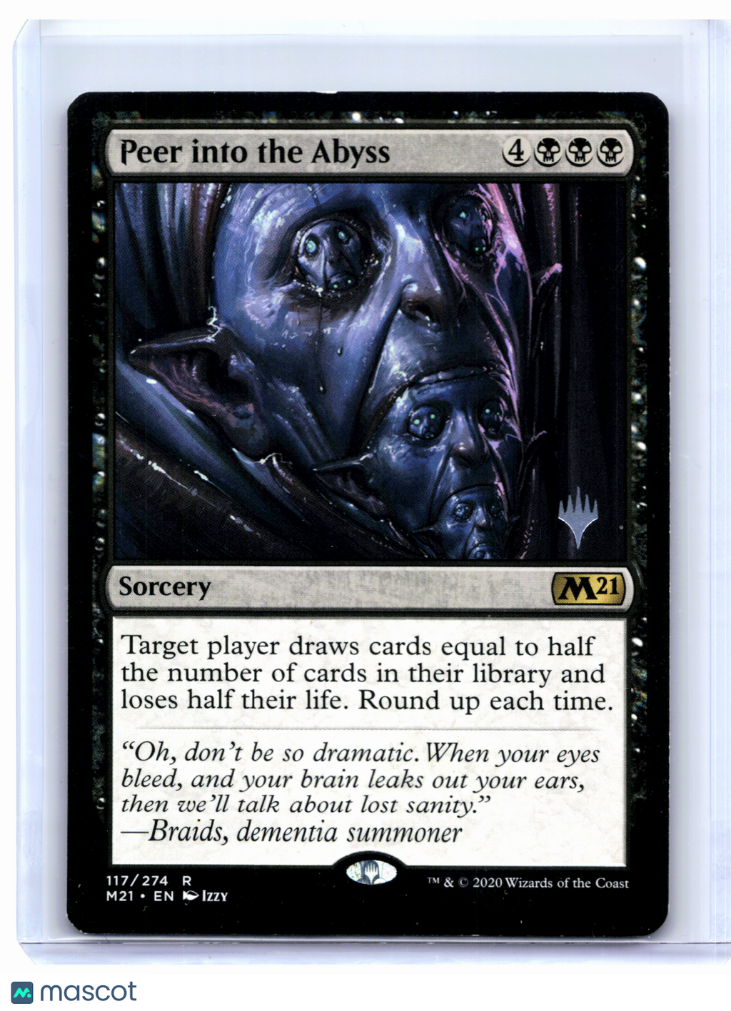 2020 MTG—Peer into the Abyss #117 Promo Pack: Core Set 2021—Rare Nonfoil [LP]