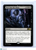 2020 MTG—Peer into the Abyss #117 Promo Pack: Core Set 2021—Rare Nonfoil [LP]