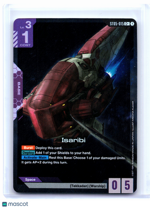 2025 Gundam Card Game—Isaribi #ST05-015 Starter Deck 05: Iron Bloom—Common+ Foil