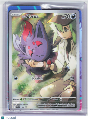2025 Pokemon—N's Zorua #189 Scarlet & Violet Promo—Black Star Promo [Sealed]