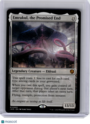 2025 Magic: The Gathering—Emrakul, The Promised End #5 Eldritch Moon—M Non-Foil