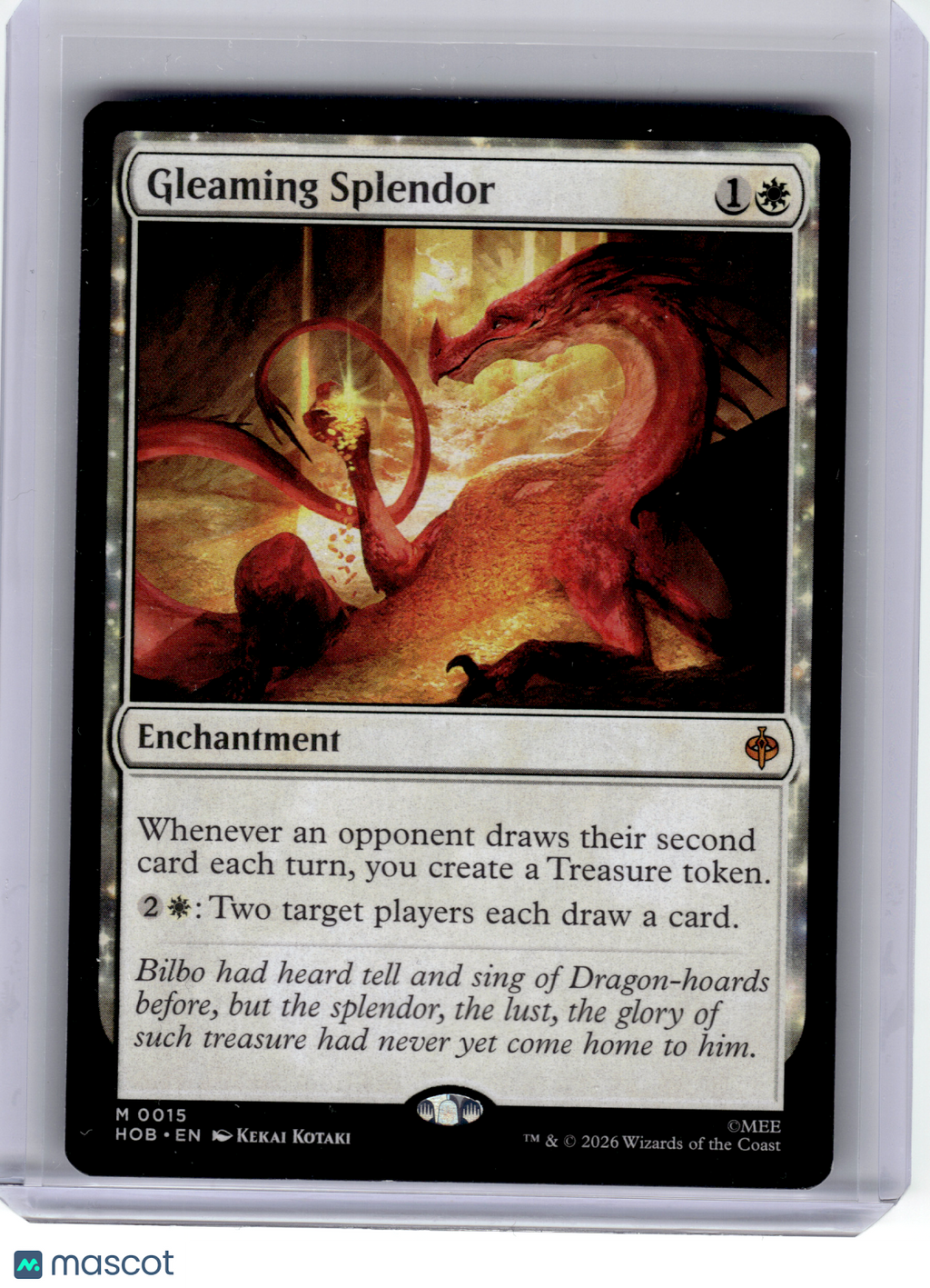 2026 Magic: The Gathering—Gleaming Splendor #15 The Hobbit—Mythic Non-Foil