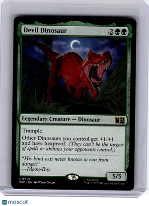 2026 Magic: The Gathering—Devil Dinosaur #719 MSC—Rare Non-Foil