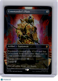 2026 Magic: The Gathering—Commander's Plate (Borderless) #135 TMC—Promo Foil
