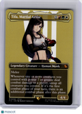 2025 Magic: The Gathering—Tifa, Martial Artist (Borderless) #206 FIC—M Non-Foil