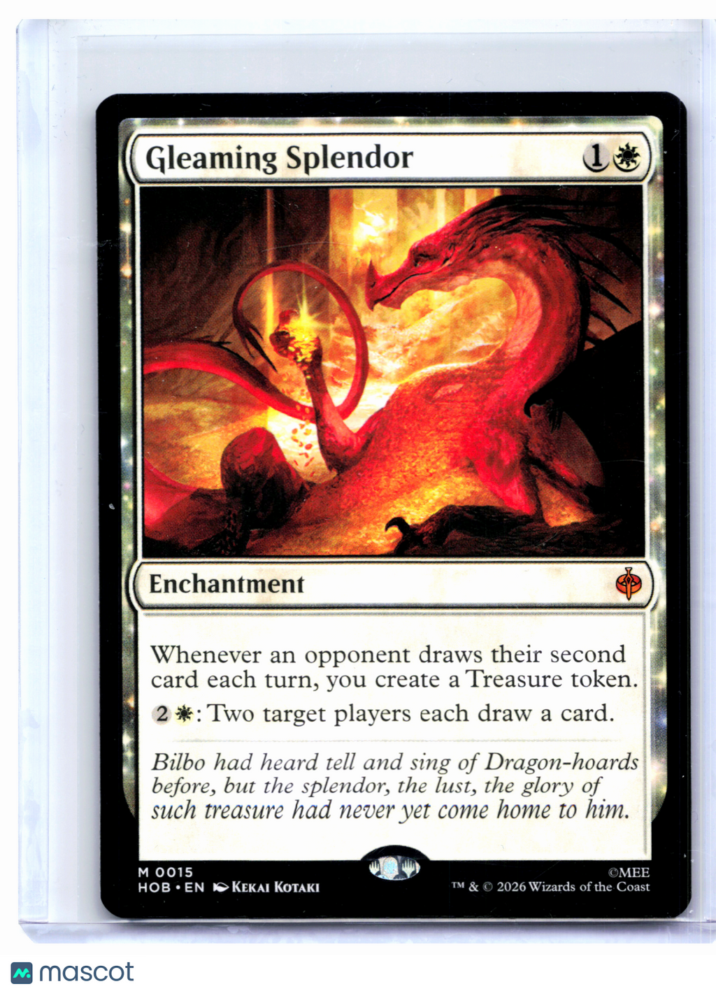 2026 Magic: The Gathering—Gleaming Splendor #0015 The Hobbit—Mythic Nonfoil