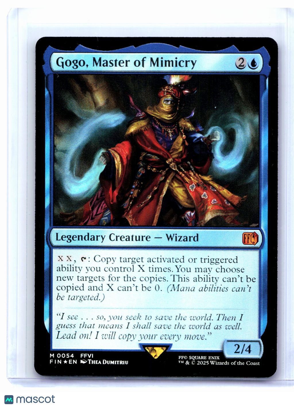 2025 Magic: TG—Gogo, Master of Mimicry #0054 FINAL FANTASY—Mythic Foil