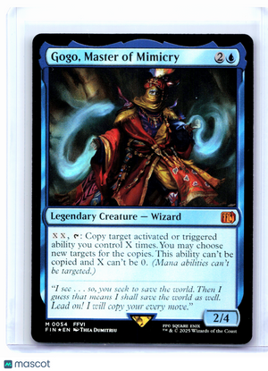 2025 Magic: TG—Gogo, Master of Mimicry #0054 FINAL FANTASY—Mythic Foil