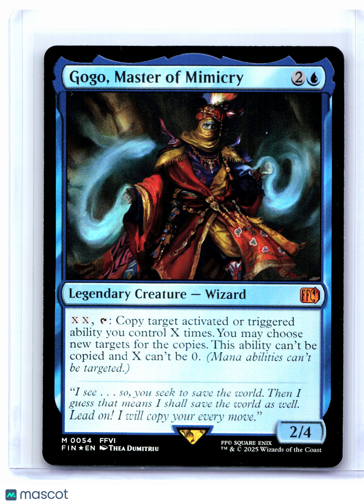2025 Magic: TG—Gogo, Master of Mimicry #0054 FINAL FANTASY—Mythic Foil