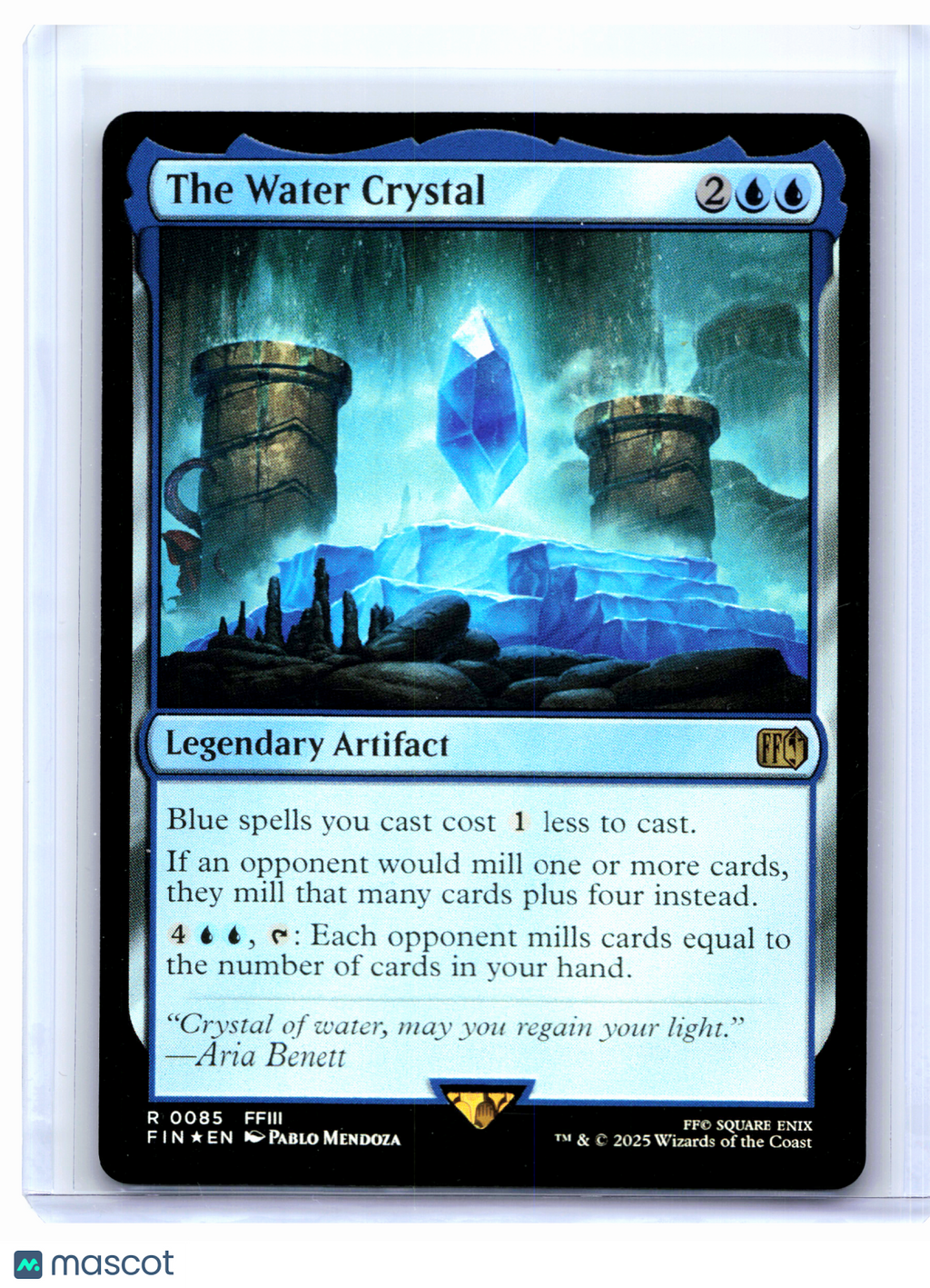 2025 Magic: The Gathering—The Water Crystal #0085 FINAL FANTASY—Rare Foil