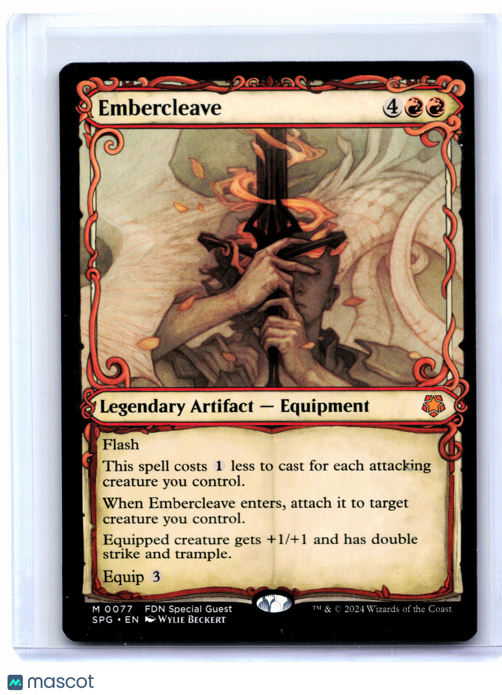 2024 Magic: TG—Embercleave (Showcase) #0077 Special Guests—Mythic Nonfoil