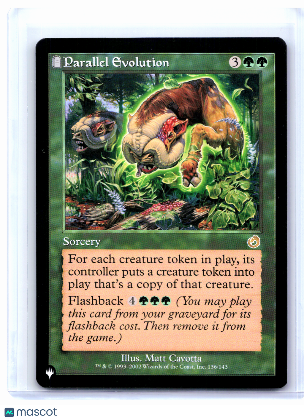 2020 Magic: The Gathering—Parallel Evolution #136 The List Reprints—Rare Nonfoil