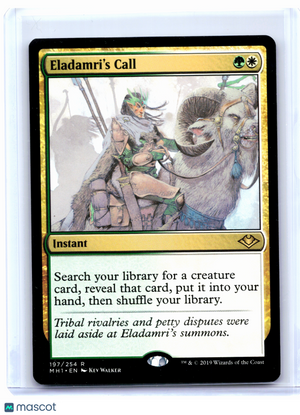 2019 Magic: The Gathering—Eladamri's Call #197 Modern Horizons—Rare Nonfoil [LP]