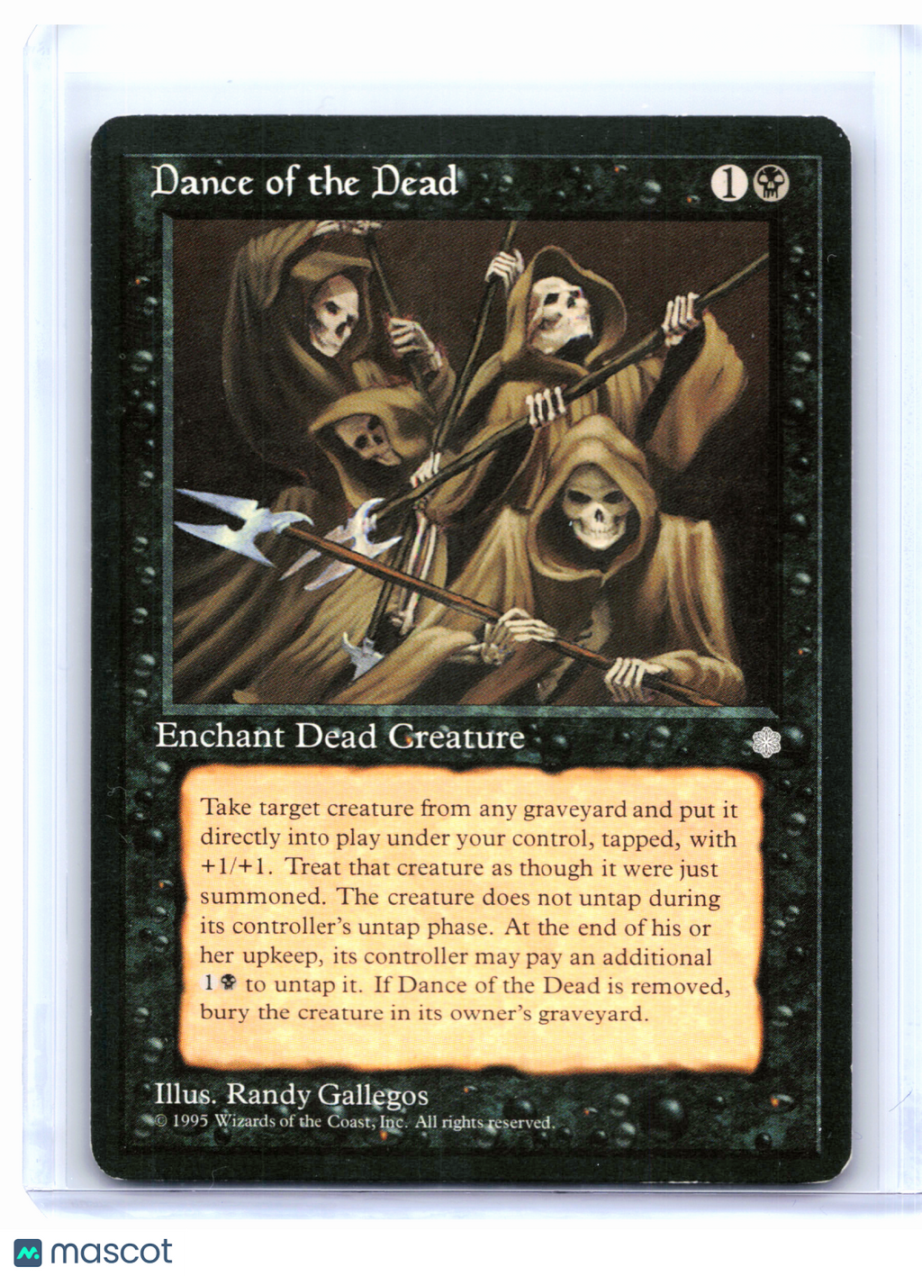 1995 Magic: TG—Dance of the Dead #6 Ice Age—Uncommon Nonfoil [Lightly Played]