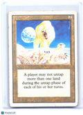 1994 Magic: The Gathering—Winter Orb Revised Edition—Rare Nonfoil [Damaged]