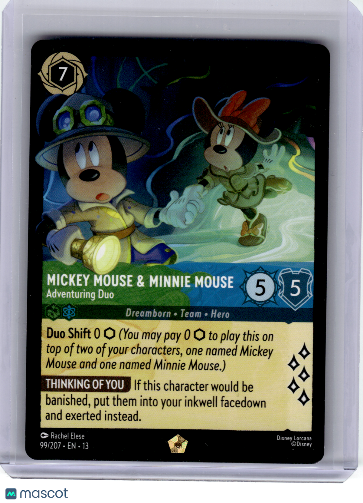 2026 Disney Lorcana—Minnie Mouse Mickey Mouse #97 Attack of the Vine—Legendary
