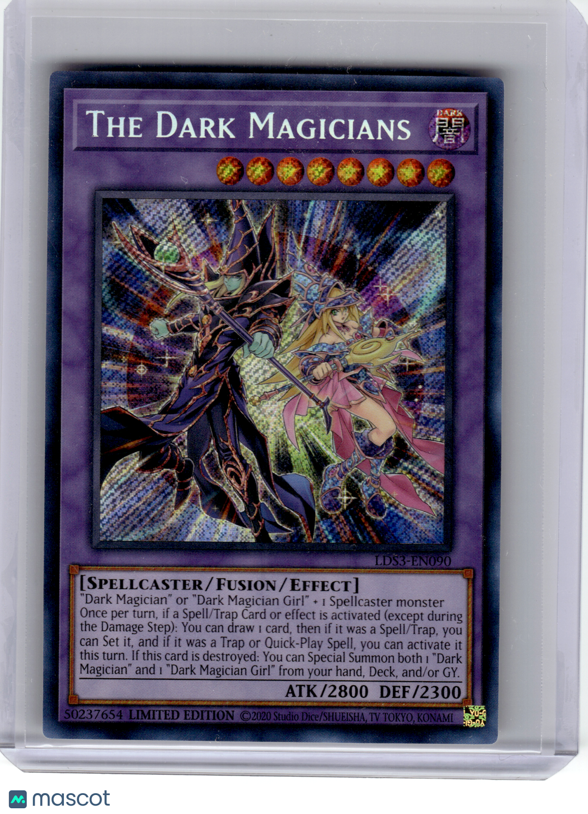 2022 Yu-Gi-Oh! TCG—The Dark Magicians #EN090 LDS3—Secret Rare Foil