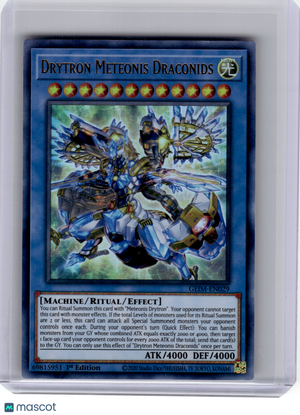 2020 YuGiOh! TCG—Drytron Meteonis Draconids GEIM—Ultra Rare Foil (1st Edition)
