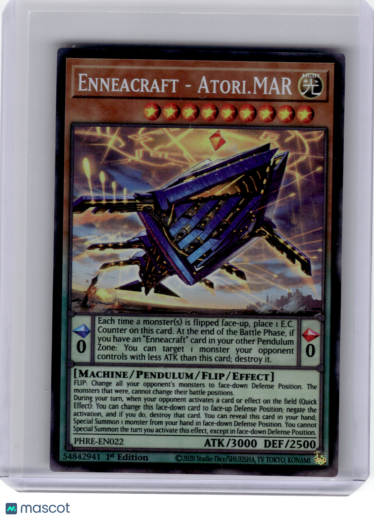 2020 YuGiOh! TCG—Enneacraft - Atori.MAR #EN022 PHRE—CR Foil (1st Edition)