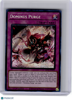 2025 YuGiOh! TCG—Dominus Purge #EN095 Mega Pack—PSR Foil (1st Edition)