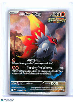 2023 Pokemon—Slither Wing #203/182 Paradox Rift—Illustration Rare Holo