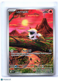 2025 Pokemon—Larvesta #099/086 Black Bolt—Illustration Rare Holo