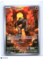 2025 Pokemon—Terrakion #135/086 White Flare—Illustration Rare Holo