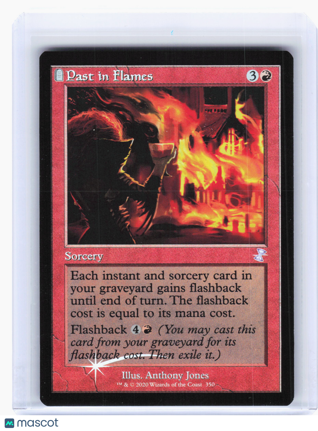 2020 Magic: TG—Past in Flames #350 Time Spiral Remastered—Special Foil