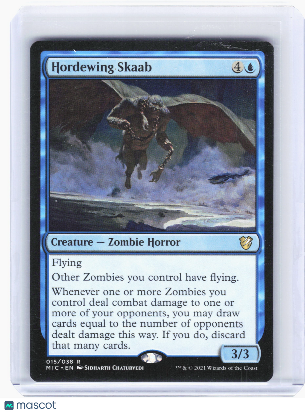 2021 Magic: TG—Hordewing Skaab #15 Commander: Innistrad: Midnight Hunt—R Nonfoil