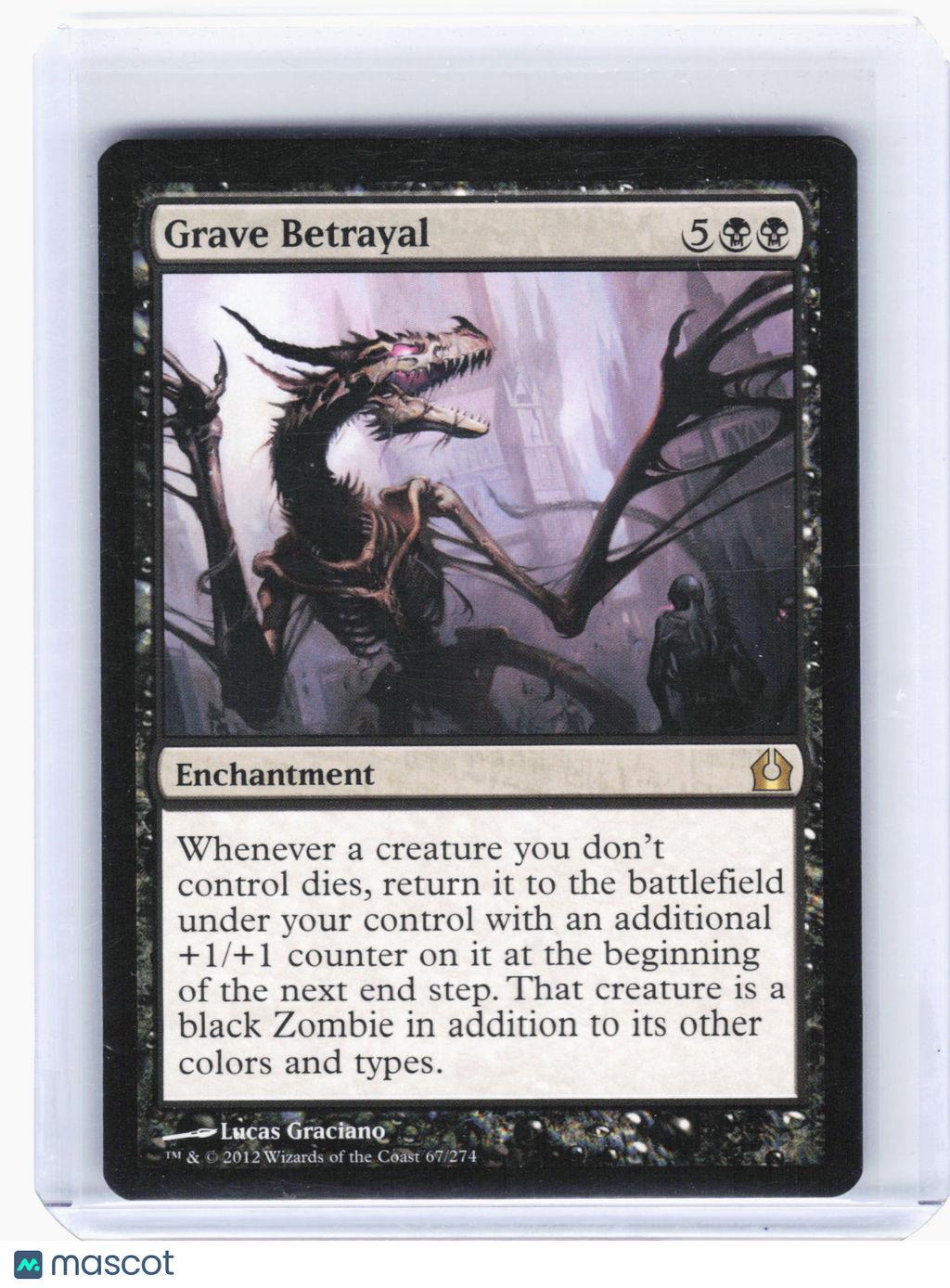 2012 Magic: The Gathering—Grave Betrayal #67 Return to Ravnica—Rare Nonfoil