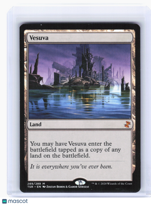 2020 Magic: The Gathering—Vesuva #289 Time Spiral Remastered—Mythic Nonfoil