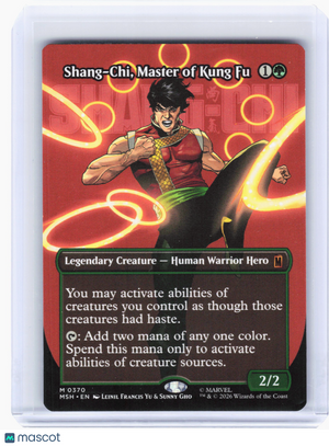 2026 MTG—Shang-Chi, Master of Kung Fu #370 MSH—Mythic Nonfoil (Borderless)