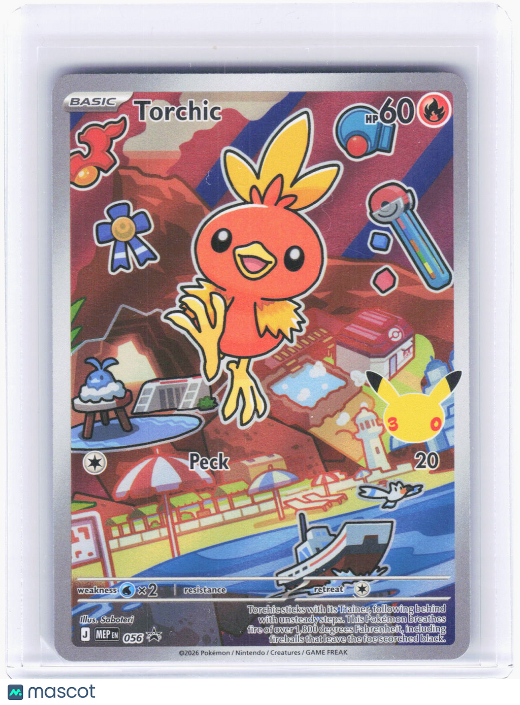 2026 Pokemon—Torchic #MEP EN 056 Mega Evolution Promo Cards—BSP Foil