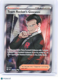 2025 Pokemon—Team Rocket's Giovanni #225/182 Destined Rivals—Ultra Rare Foil