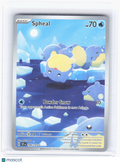 2024 Pokemon—Spheal #199/191 Surging Sparks—Illustration Rare Foil