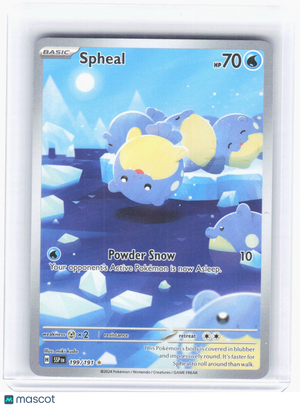 2024 Pokemon—Spheal #199/191 Surging Sparks—Illustration Rare Foil