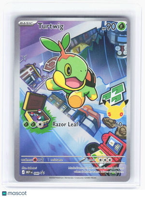 2026 Pokemon—Turtwig #MEP EN 040 Mega Evolution Promo Cards—BSP Foil