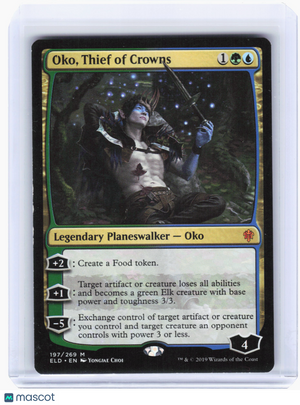 2019 Magic: TG—Oko, Thief of Crowns #197 Throne of Eldraine—Mythic Nonfoil