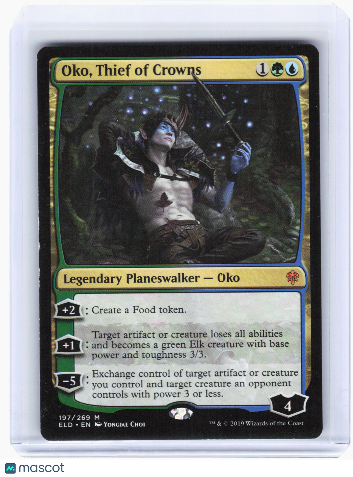 2019 Magic: TG—Oko, Thief of Crowns #197 Throne of Eldraine—Mythic Nonfoil