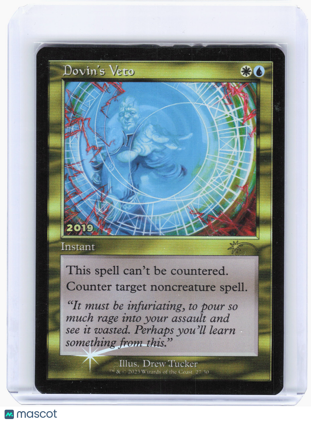 2023 Magic: The Gathering—Dovin's Veto #27 30th Anniversary Promos—Promo Foil