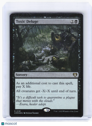 2023 Magic: The Gathering—Toxic Deluge #191 Commander Masters—Rare Foil