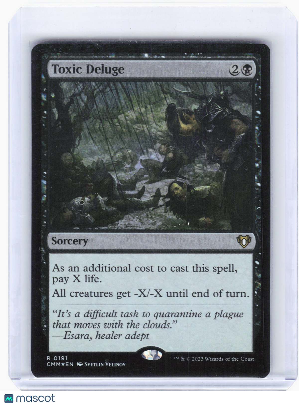 2023 Magic: The Gathering—Toxic Deluge #191 Commander Masters—Rare Foil