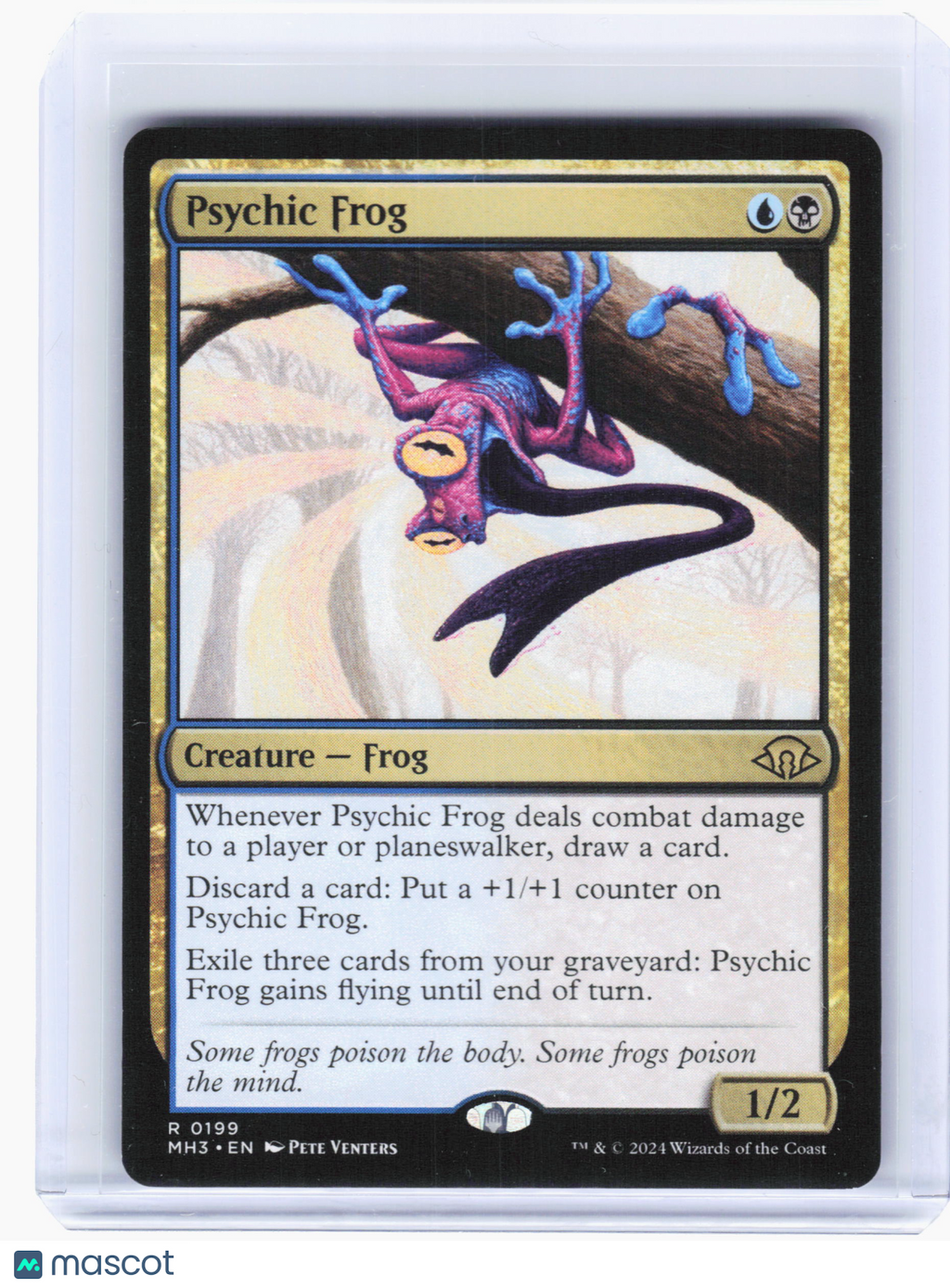 2024 Magic: The Gathering—Psychic Frog #199 Modern Horizons 3—Rare Nonfoil