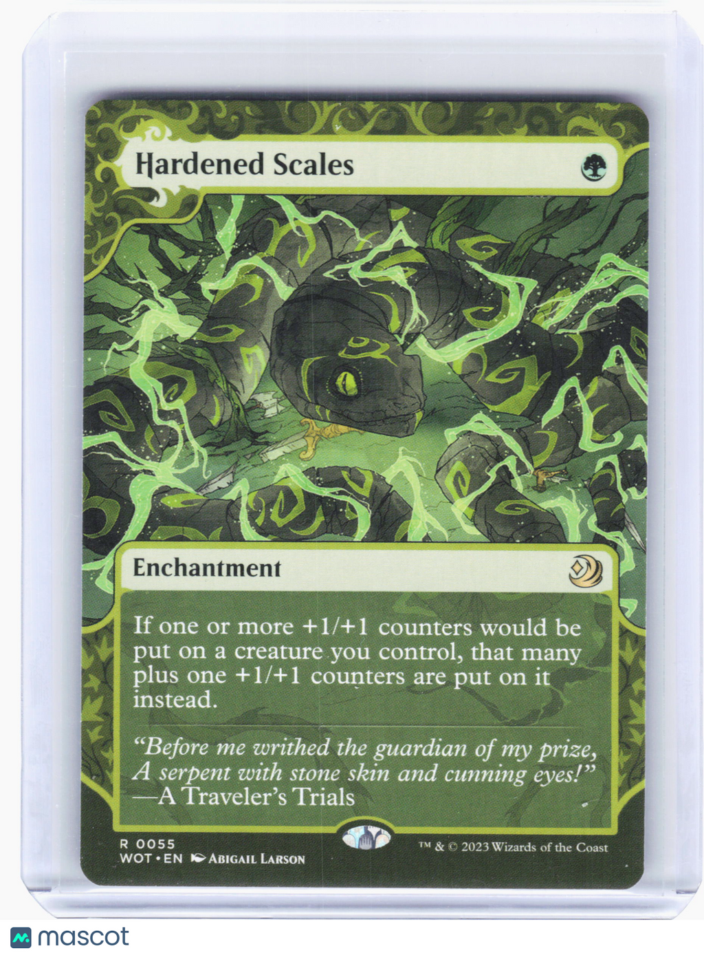 2023 Magic: The Gathering—Hardened Scales #55 WOT—Rare Nonfoil (Borderless)
