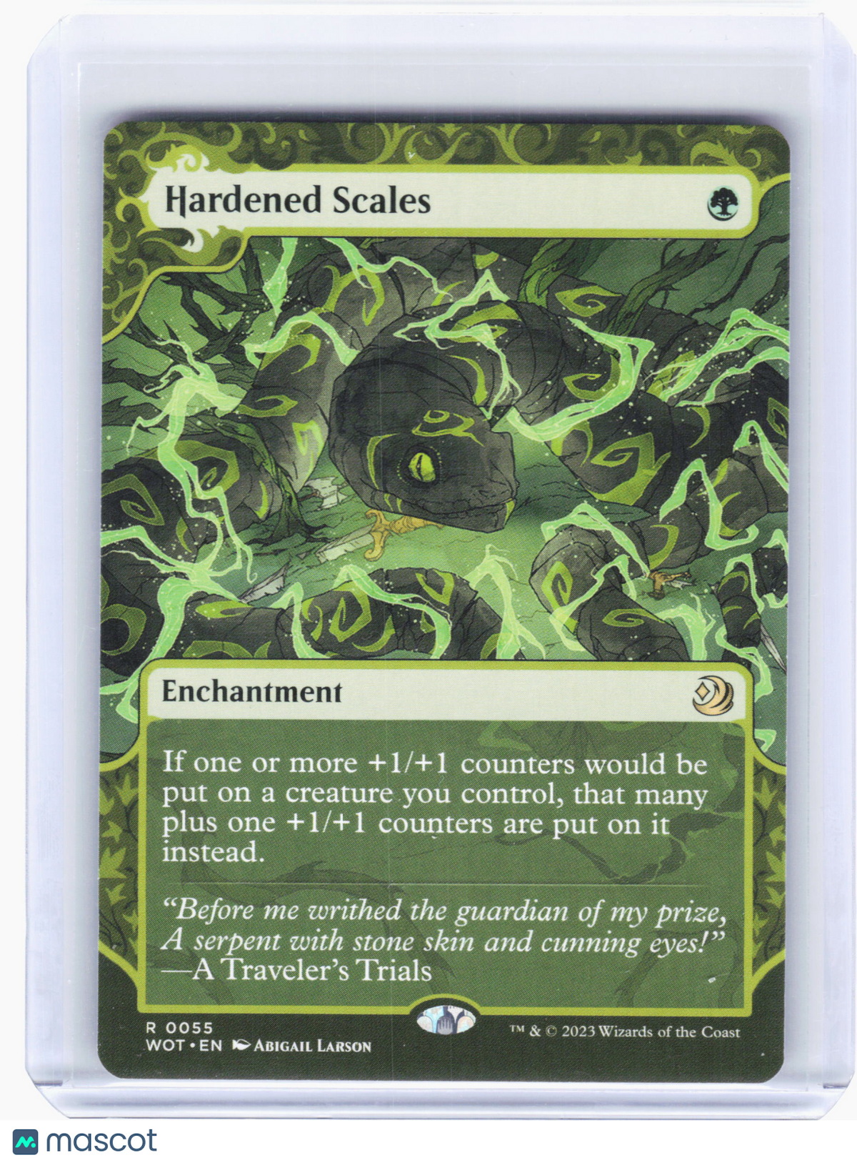2023 Magic: The Gathering—Hardened Scales #55 WOT—Rare Nonfoil (Borderless)