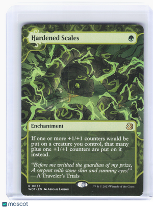 2023 Magic: The Gathering—Hardened Scales #55 WOT—Rare Nonfoil (Borderless)